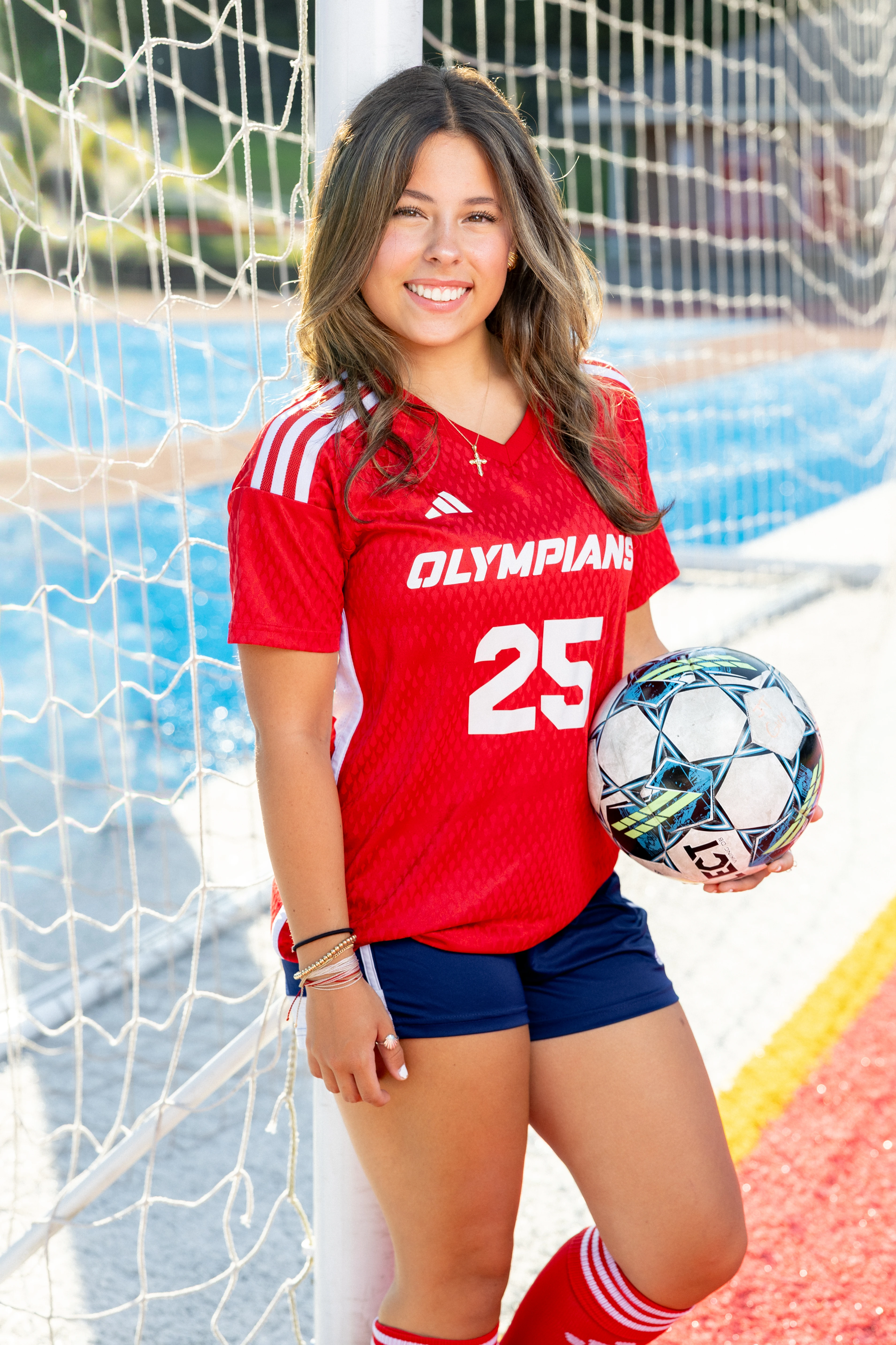 Athlete solo portrait — Sunnyville sports photographer