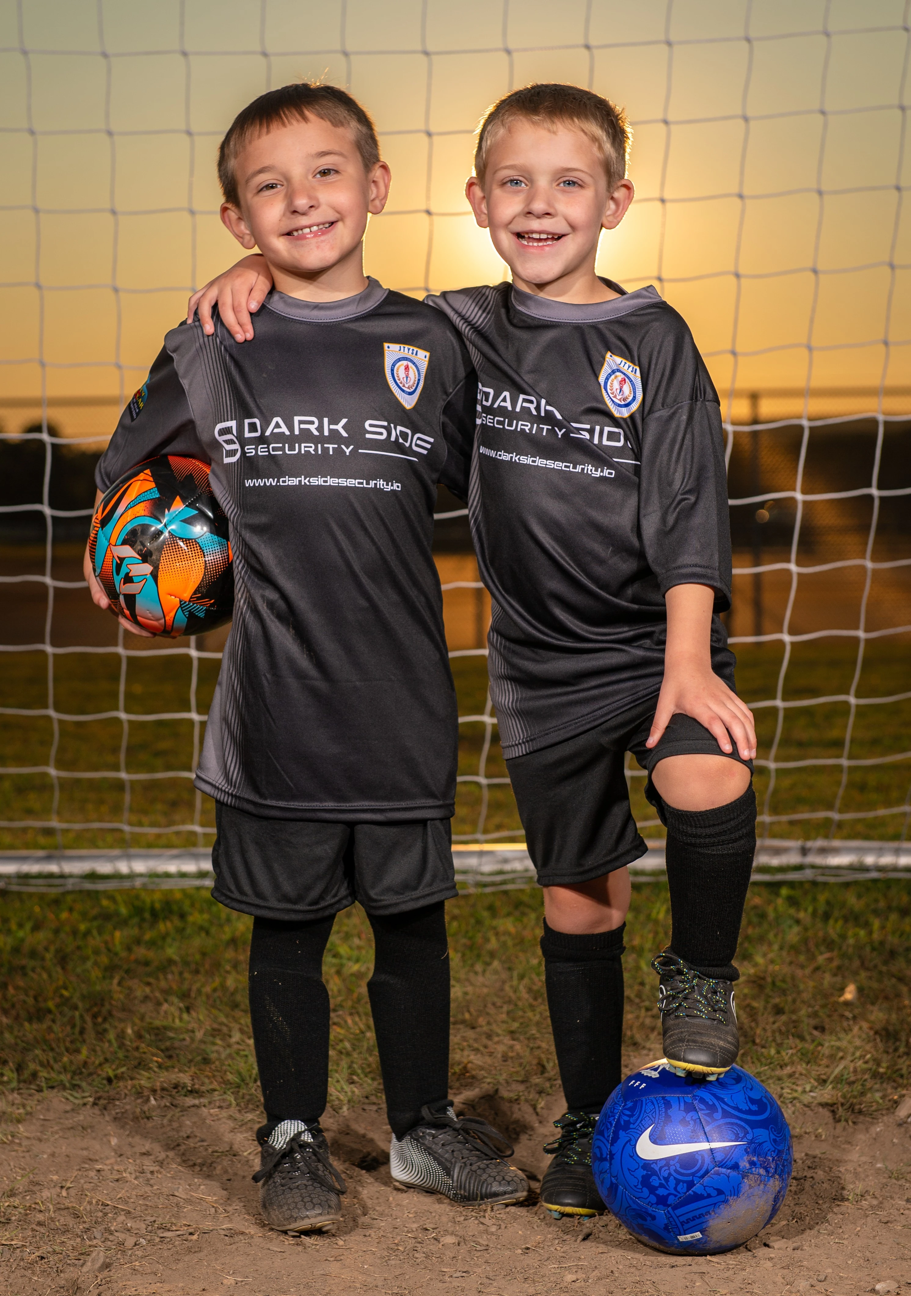 Youth team portrait — Sunnyville sports photography