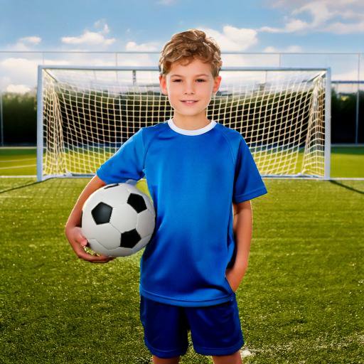 Sports portrait of a soccer player